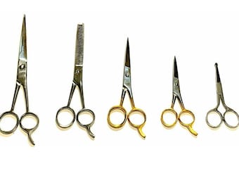 5pcs Hair Trimming Grooming Scissors Shears Set Kit Variety Pack