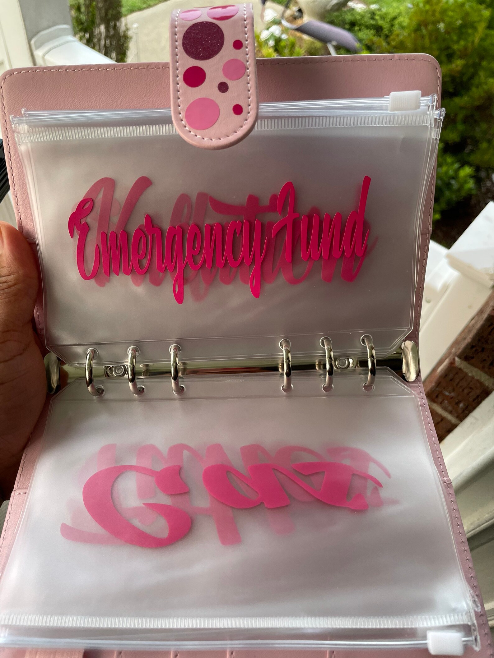 Pink Budget Binder Etsy