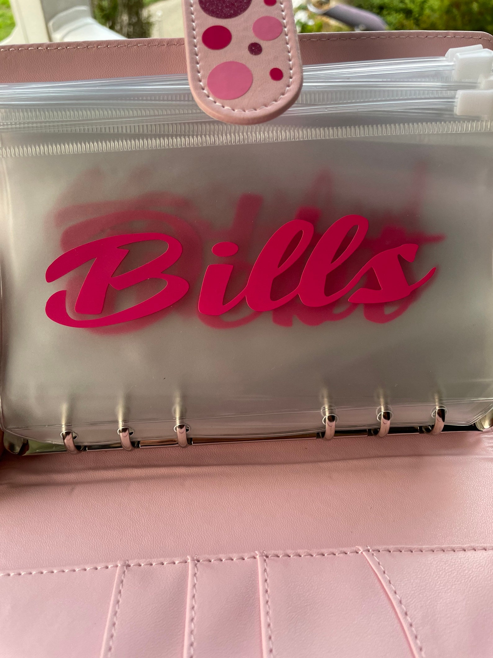 Pink Budget Binder Etsy