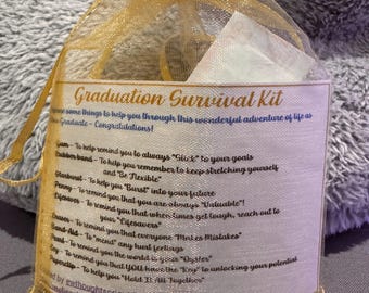 Elsa&#39;s Mini Graduation Survival Kit