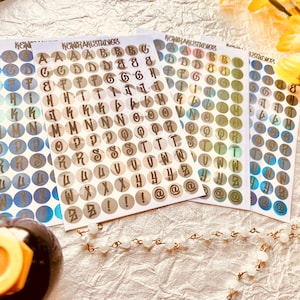 Alphabet Letter Stickers