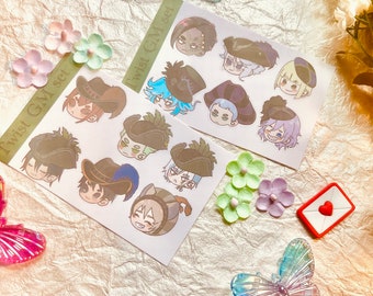 Glorious Masquerade Chibis (Twisted Wonderland)