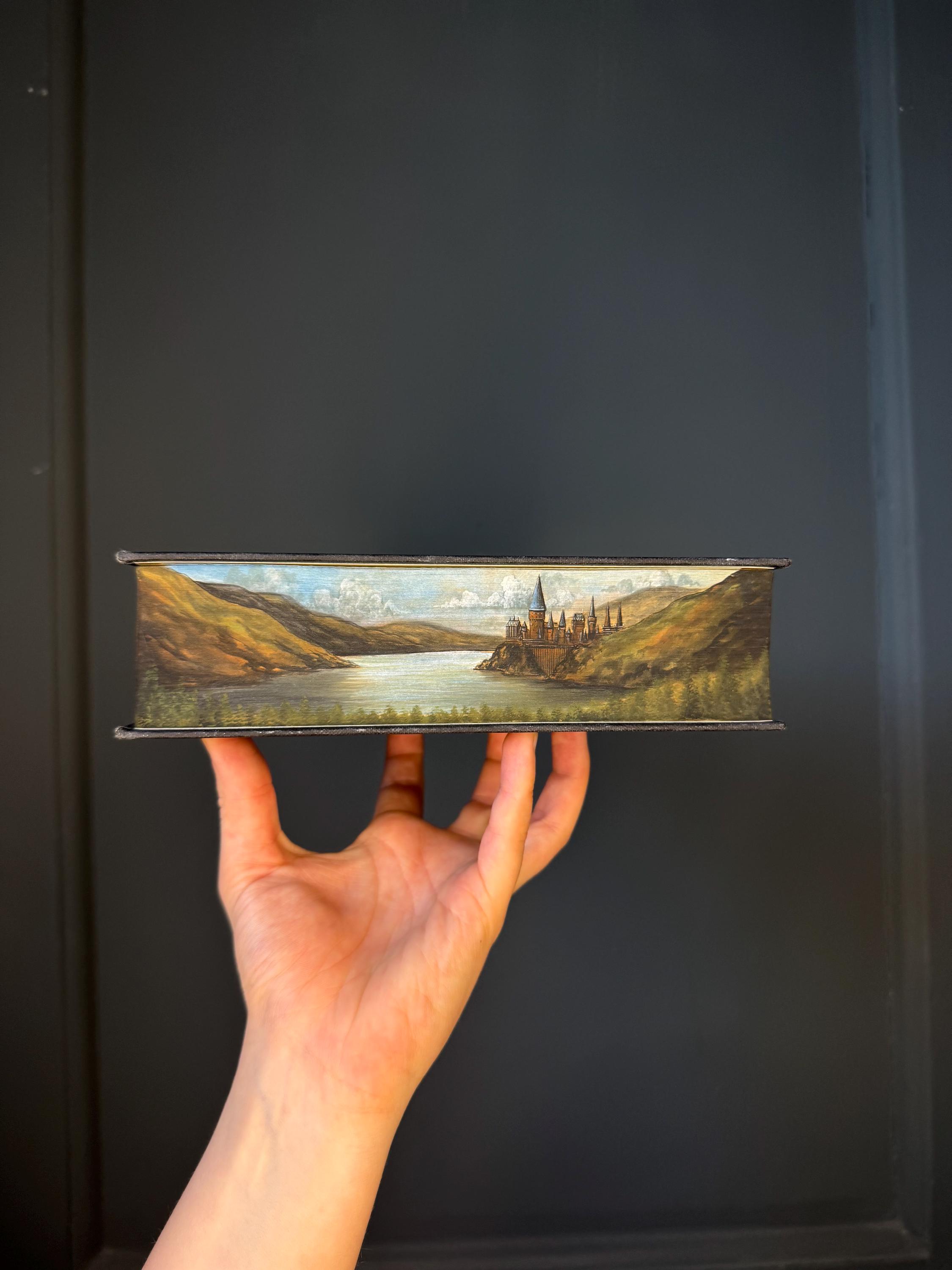 水彩画 ティーセット 絵画 水彩で描く風景画『ベンゲル ノルウェー』ジグレ版画 水彩画 A4