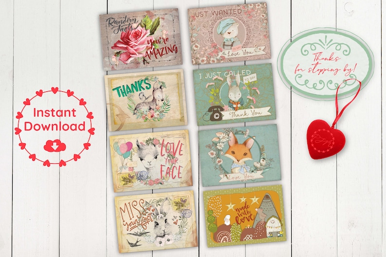 Free Printable Mini Love Cards