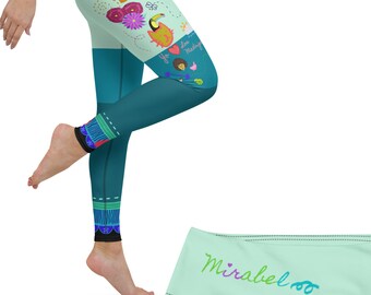 Mirabel from Encanto Women's Leggings; running Disney costume; vacation clothes