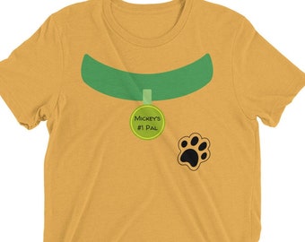 Pluto Dog Unisex Tri Blend T-shirt