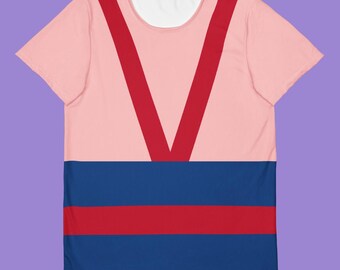 Mulan kinesisk krigare unisex atletisk t-shirt
