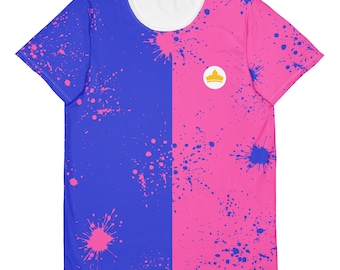 Törnrosa Gör den rosa Gör den blå unisex sporttröja