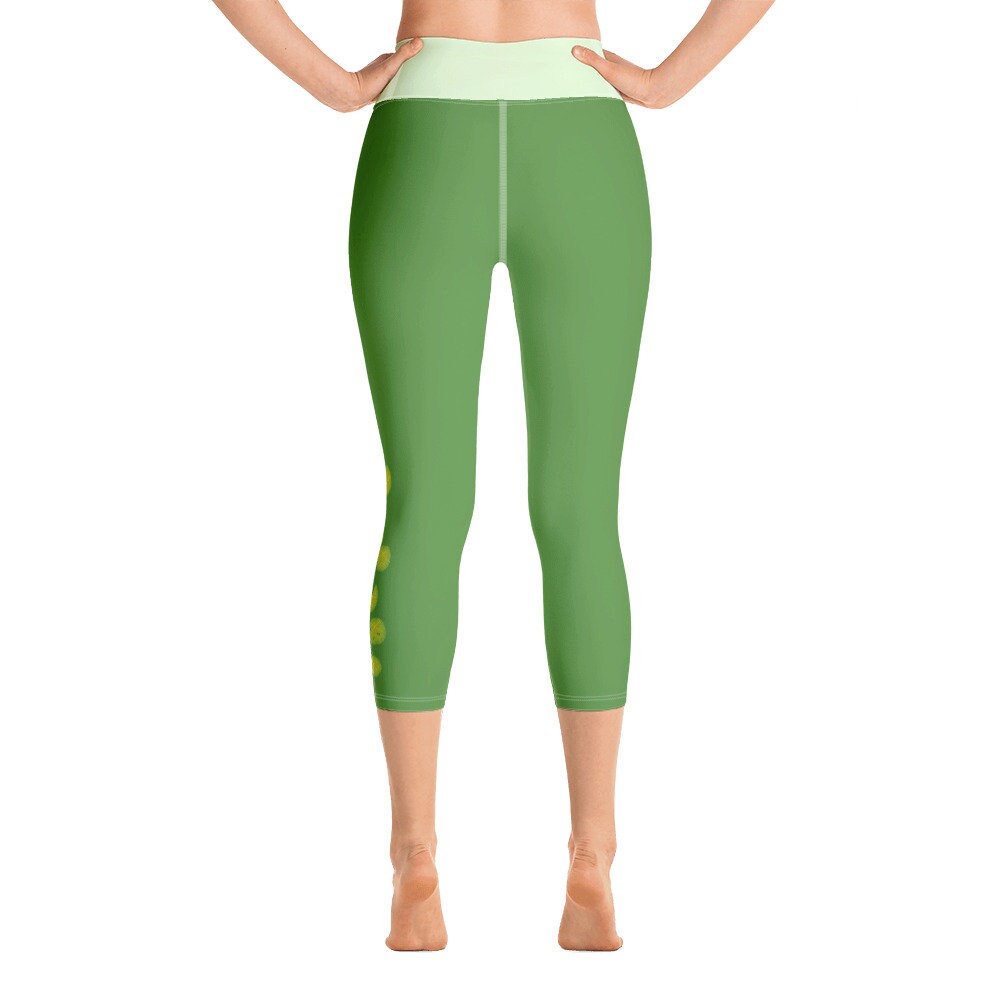 Frog Princess Tiana Women's Capri Leggings Running Disney Etsy