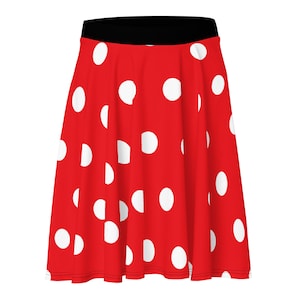 Minnie Mouse Women&#39;s Skater Skirt