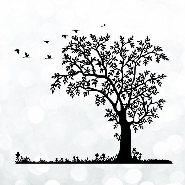 Tree Svg Png Instant Digital Download