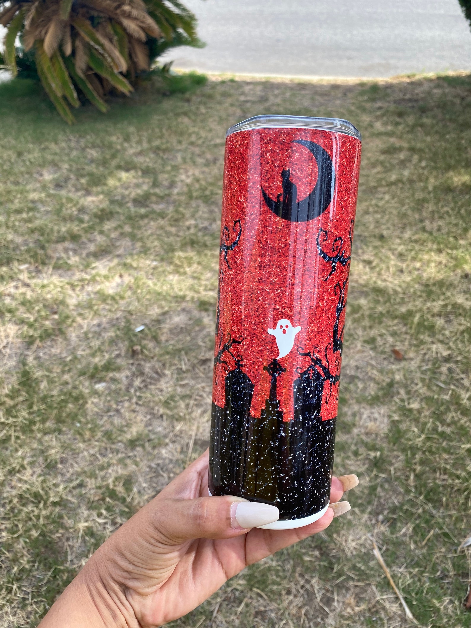 Horror Spooky Halloween tumbler Halloween tumbler spooky Etsy