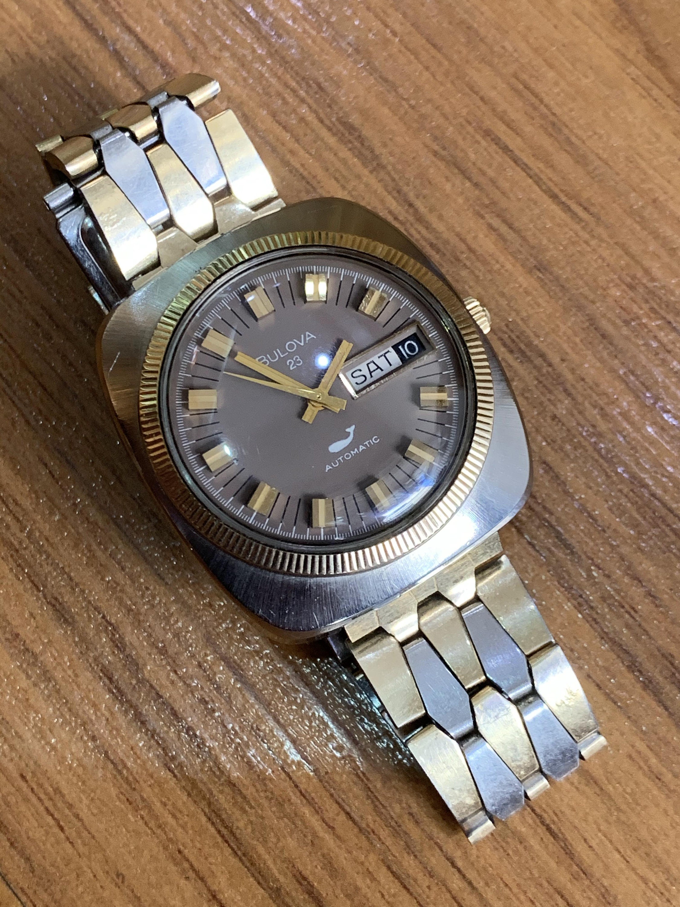 Bulova 23 jewels Automatic Vintage Watch Etsy