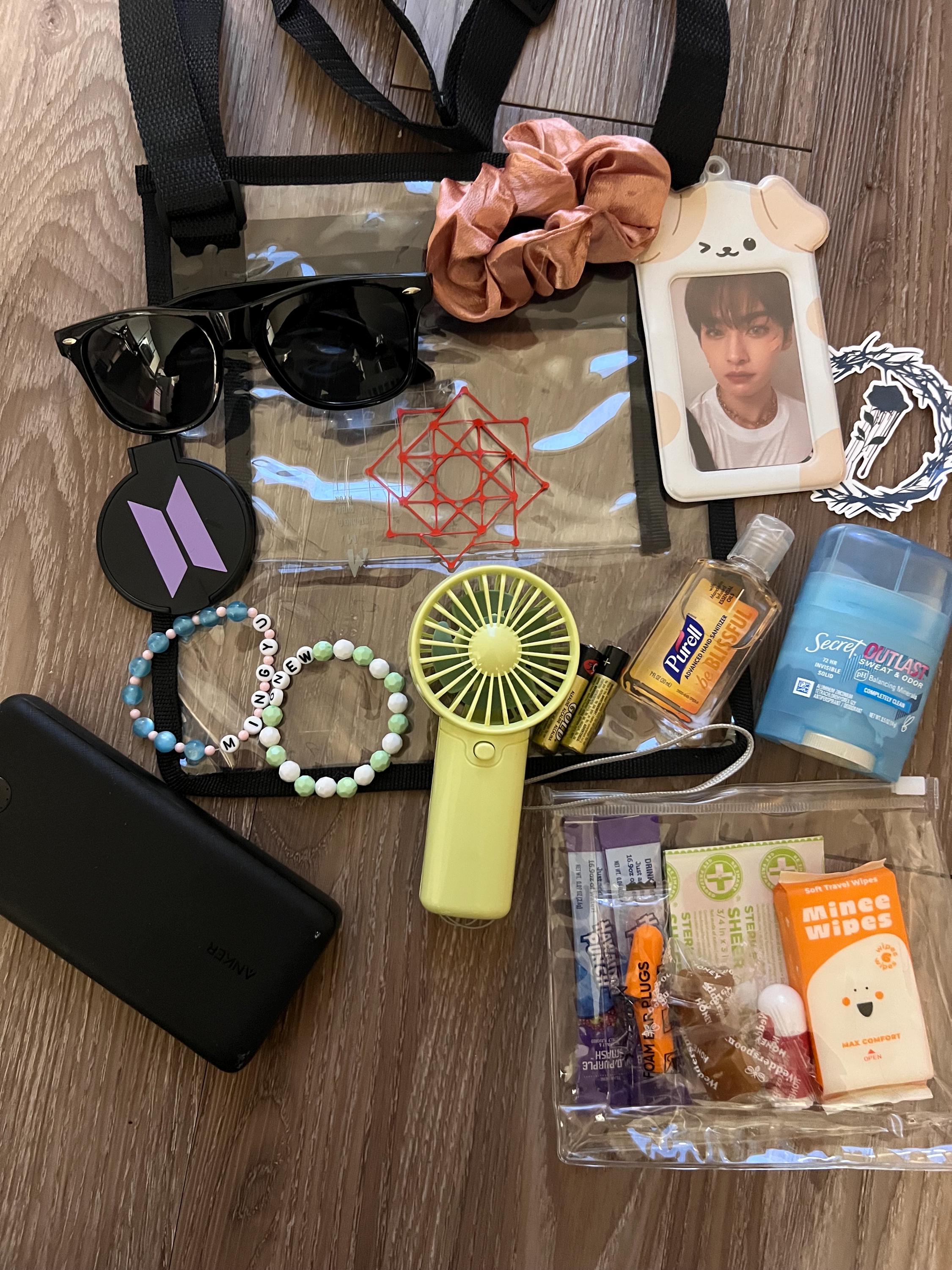 BTS クリアバッグ セット Bts clear bag - Etsy 日本