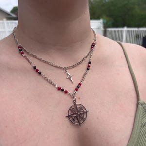 Stray Kids inspired necklace, layered necklace, DominAte concert accessory, , Ideal Gift for Music Lovers and Friends