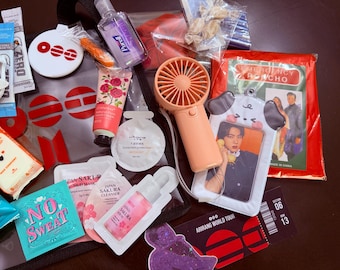 Concert Survival Kit | K-pop Emergency Bag for Fans | Music Festival Essentials | Fan Gift for Concert Lovers | Free Domestic Shipping
