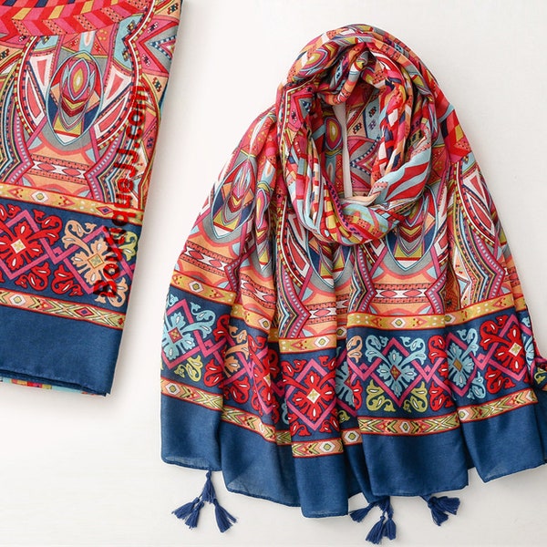 Double Wrap Scarf Etsy