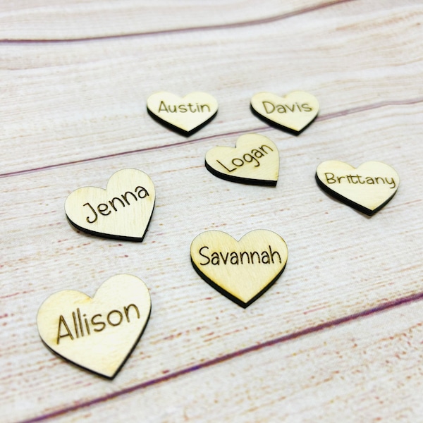 Additional Hearts For Family Tree Sign