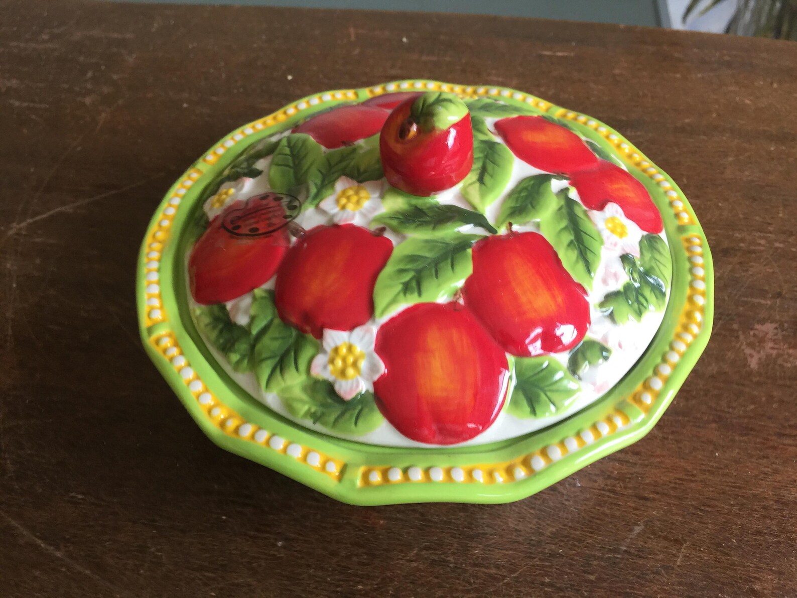 Temptations by Tara Figural Fruit Mini Pie Plate with Lid Etsy
