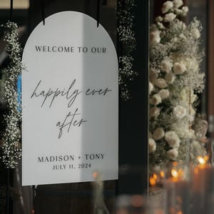 Panneau de bienvenue en acrylique pour cérémonie de mariage, Panneau de bienvenue en acrylique pour mariage, Signalisation de mariage, Panneau de bienvenue en acrylique miroir pour mariage