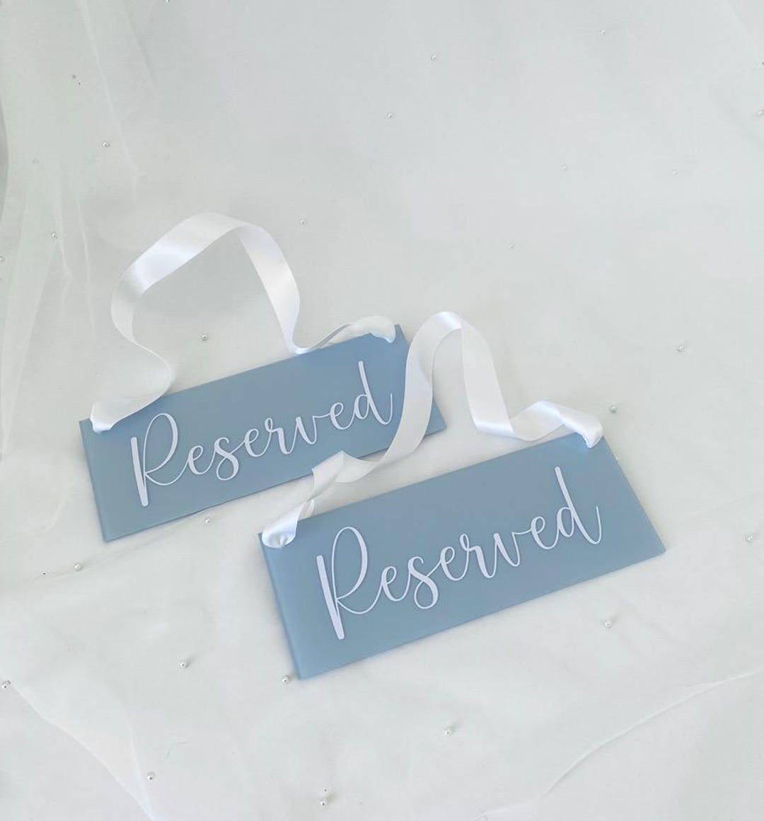 This Row is Reserved Sign for Wedding Ceremony, Hanging Chair Sign ...