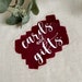 see more listings in the Cards and Gifts Signs section