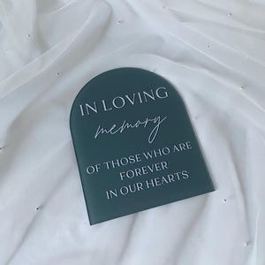 acrylic in loving memory sign, this candle burns sign for wedding decor, if heaven wasn't so far away sign, memorial sign for wedding day, reserved in loving memory, wedding memorial chair, cards and gifts, wedding guestbook sign, modern wedding sign