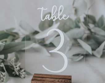 acrylic table numbers, acrylic wedding decor numbers, wedding table decorations, wedding table plan, wedding reception, table number holder