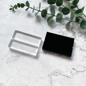 acrylic sign holder for wedding signs, wedding decor sign base, 3” wedding sign stand, bridal or baby shower decor sign base