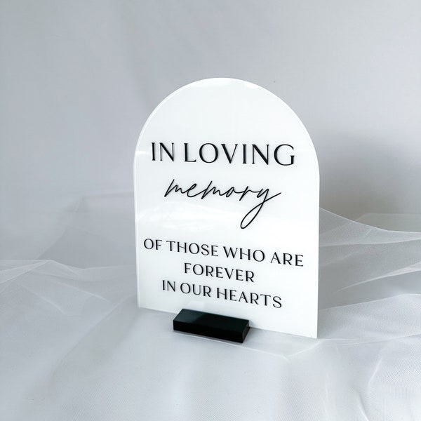 acrylic in loving memory sign, this candle burns sign for wedding decor, if heaven wasn't so far away sign, memorial sign for wedding day