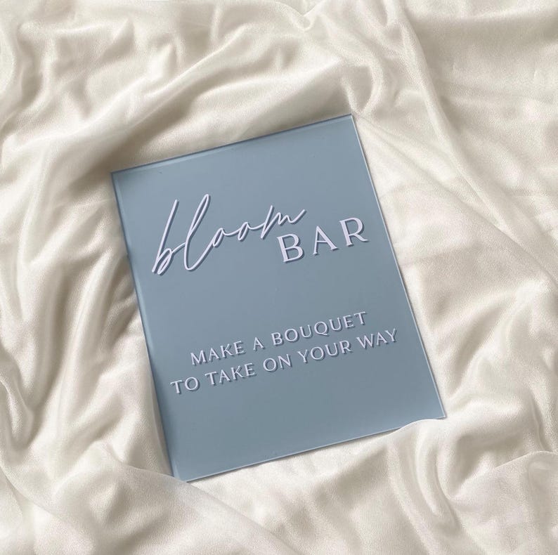 Flower Bar Arch Sign | Acrylic Flower Bar Sign | Flower Bar Sign | Flower Bar Acrylic Sign | Bridal Shower Favors Sign | Arch Sign, baby shower bouquet sign, wedding flower bar, bloom bar sign, baby shower decor, wedding decor, wedding signage