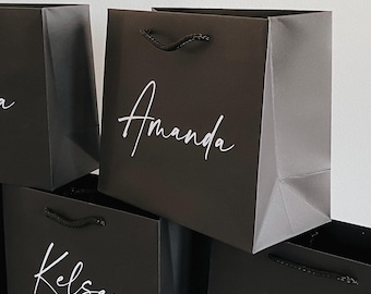 personalized luxury gift bags for bridesmaids groomsmen bachelorette parties bridal party gifts thank you baby bridal shower