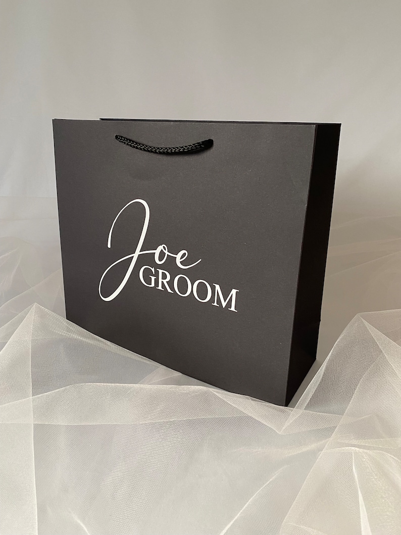 personalized luxury gift bags for bridesmaids groomsmen bachelorette parties bridal party gifts thank you baby bridal shower