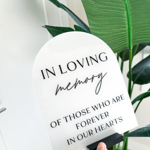 acrylic in loving memory sign, this candle burns sign for wedding decor, if heaven wasn't so far away sign, memorial sign for wedding day, reserved in loving memory, wedding memorial chair, cards and gifts, wedding guestbook sign, modern wedding sign