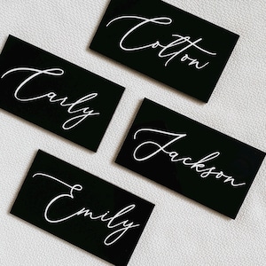 marque-places en acrylique, lieux de mariage, marque-places de mariage, cartes de nom de mariage, enseigne de mariage en acrylique, plaque de nom, décoration de mariage moderne