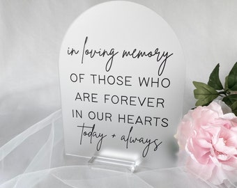 in loving memory acrylic sign, this candle burns sign for wedding decor, if heaven wasn't so far away sign, memorial sign for wedding day