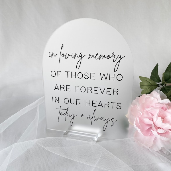 in loving memory acrylic sign, this candle burns sign for wedding decor, if heaven wasn't so far away sign, memorial sign for wedding day