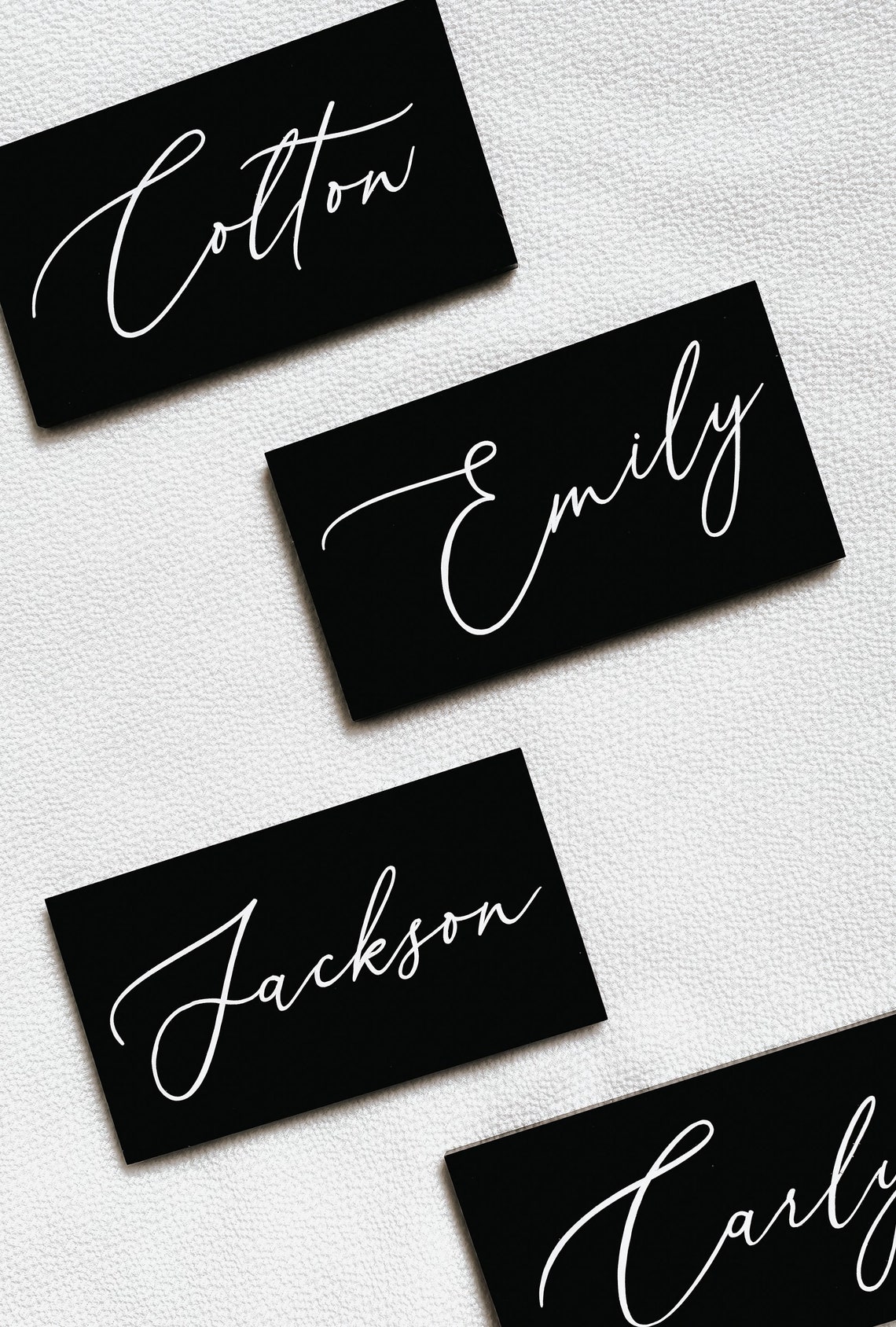 Acrylic Place Cards Wedding Name Places Wedding Place Cards Etsy Canada