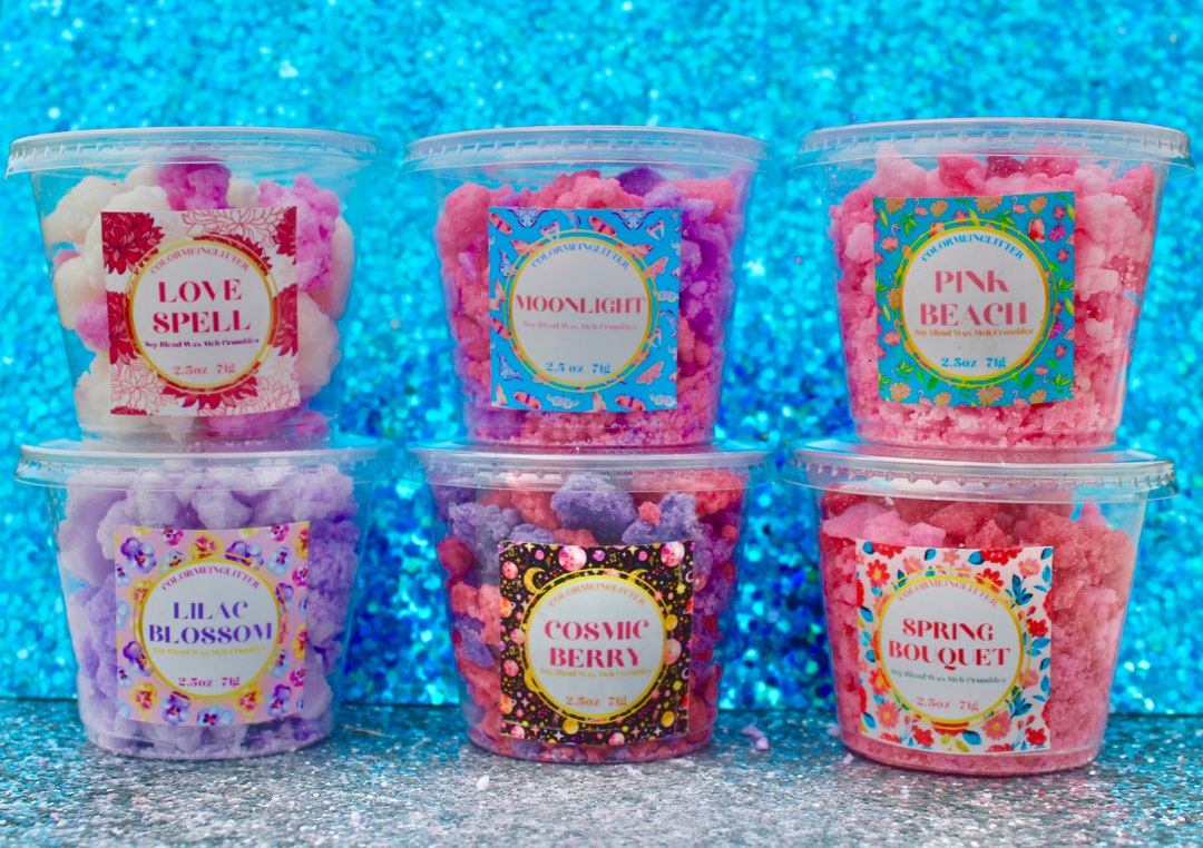 Wax Melt Crumbles Scented Wax Melt Choose Your Scent Great Gift Soy Wax Blend Cute Gift Fun Gift