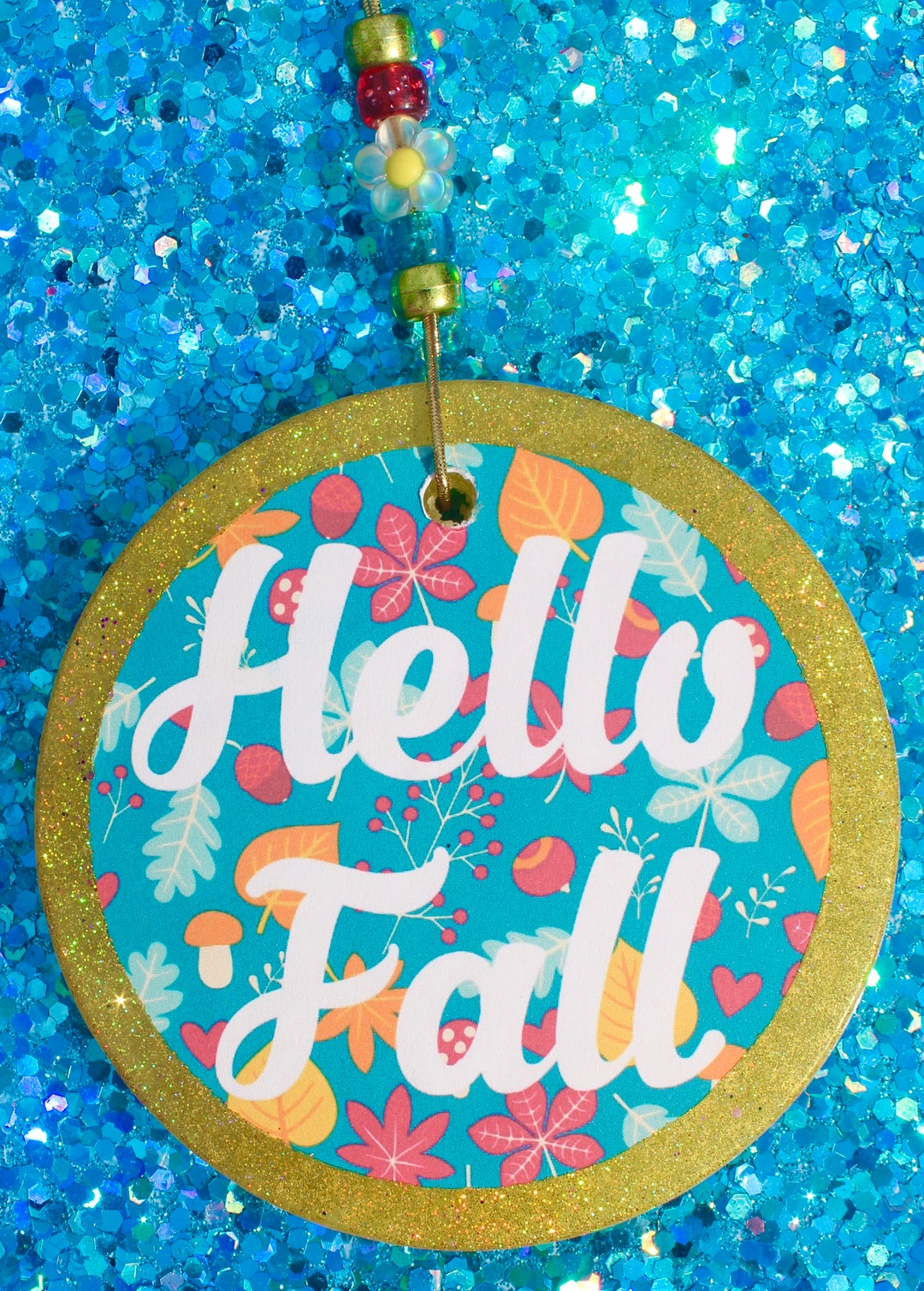 Hello Fall Freshie Choose Your Scent Scented Car Freshener Etsy