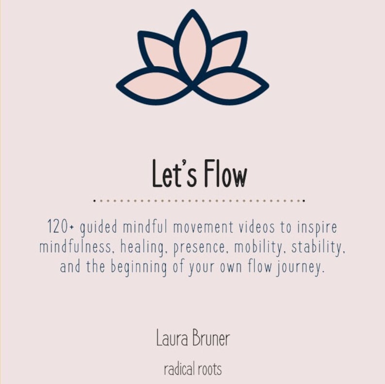 Let's Flow: 120+ guided mindful movement videos. image 1