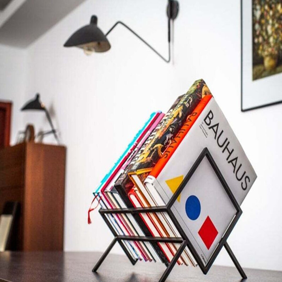 Metal Book Stands Album Stands Records Stands Magazine Etsy