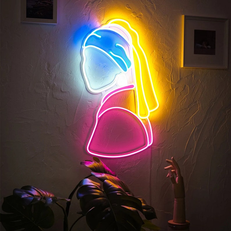 Neon Wall Art led Neon Sign Neon Light Neon Sign Bedroom Etsy
