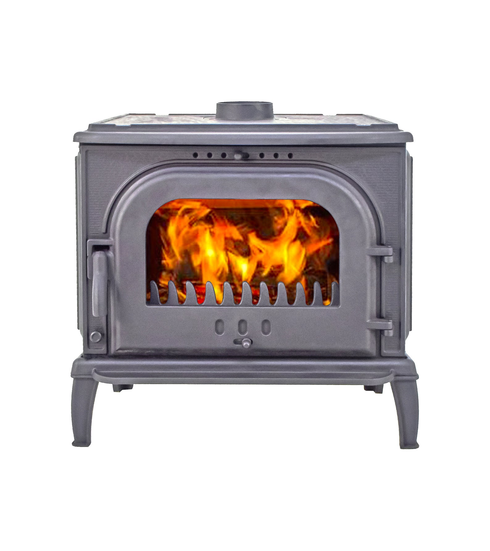 Cast Iron 15kw Wood Burning Stove 150kg Multifuel Stovestove Etsy UK
