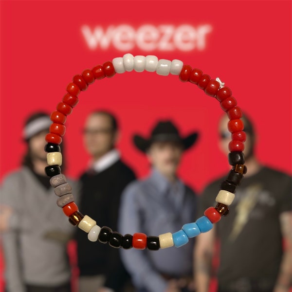 WEEZER RED ALBUM bracelet