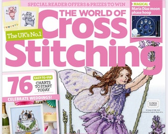 Kreuzstich Lavendel Fee Spezial Mai 2024 - Die Welt des Cross Stitching Magazin Sofort-Download PDF-Version