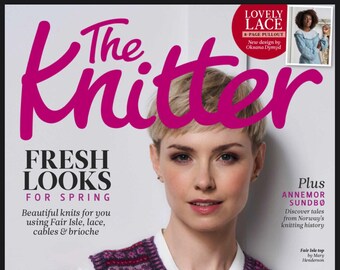 The Knitter – Issue 199, 2024 Magazine Issue - Best Seller Knitting Magazine -PDF Version Instant Download- Weekly Magazines