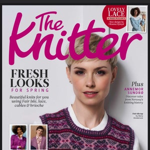 The Knitter – Issue 199, 2024 Magazine Issue - Best Seller Knitting Magazine -PDF Version Instant Download- Weekly Magazines