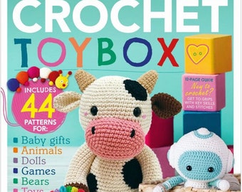 Crochet Toybox [mit 44 Mustern] - 3.Auflage - 1.Februar 2024 - Art & Craft Magazine - Sofortiger Download PDF-Version