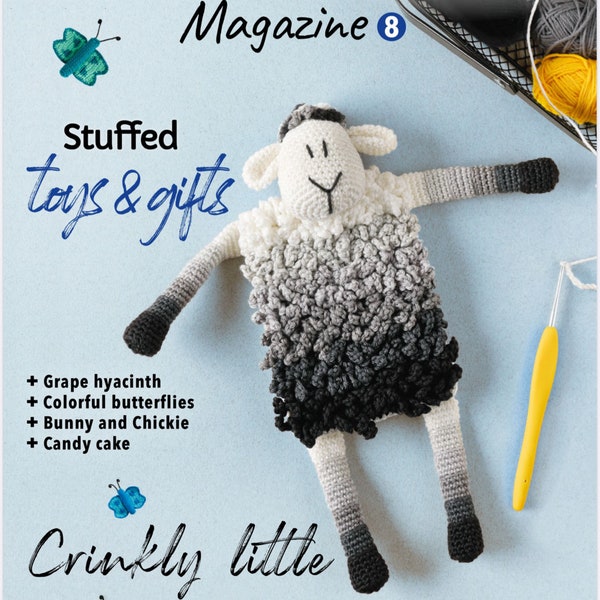 Fun Crochet Magazine Special Amigurumi – Issue 8 2024- Art & Craft Magazine- Instant Download PDF Version